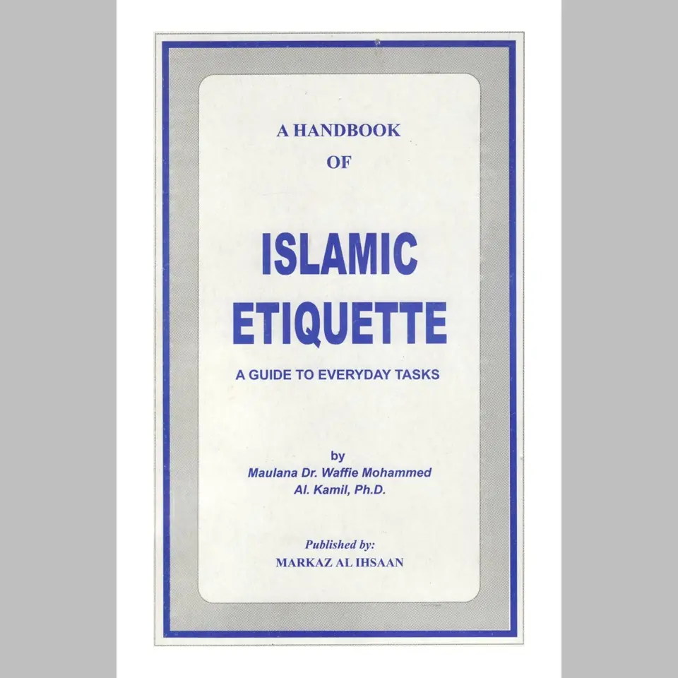[MAI Etiquette] Islamic Etiquette